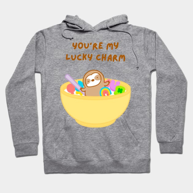 You’re My Lucky Charm Cereal Sloth Hoodie by theslothinme